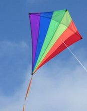 Load image into Gallery viewer, Giant Rainbow  Diamond Kite 5ft
