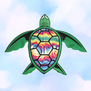 Tie Dye Turtle Kite 10'